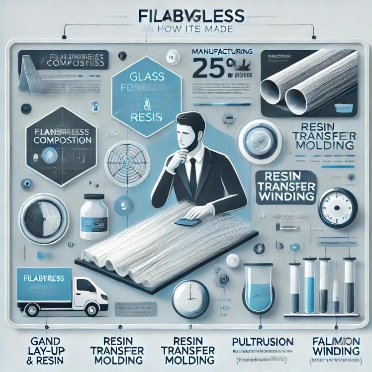 فایبرگلاس چیست و چگونه ساخته میشود؟